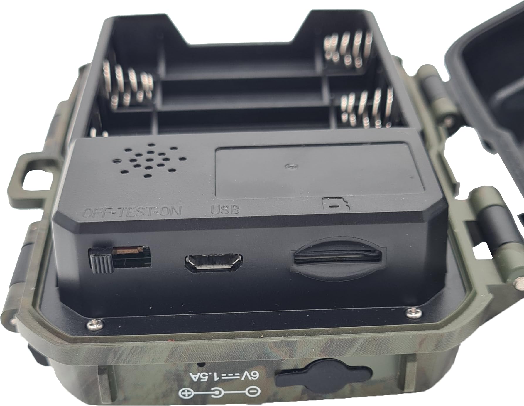 Berger + Schröter Mini 12MP Wildkamera bis 32 GB Full HD PIR Bewegungsmelder 850nm Black-LEDs Video und Tonaufnahme Nachtaufnahmen IP54 Wasserdicht