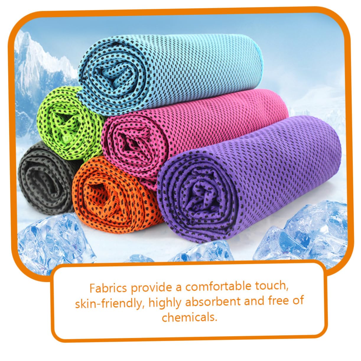 Toyvian Toallas Deporte Gimnasio de Fibra de Poliéster, Absorbentes Secado Rápido, Lavables a Máquina, 9 Piezas, para Entrenamiento y Uso Diario Color Aleatorio