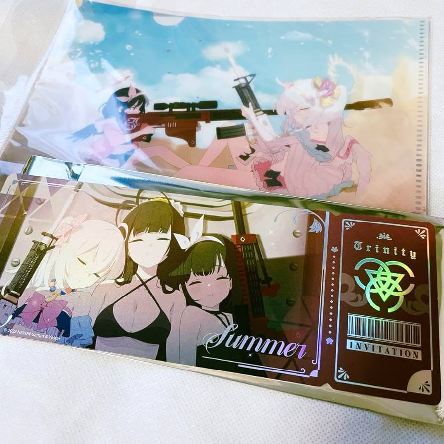 ブルアカ カフェ 中国 ホロチケ 全種類 ブルーアーカイブ × MaidJump】-Blue Archive-ブルアカ 2023年