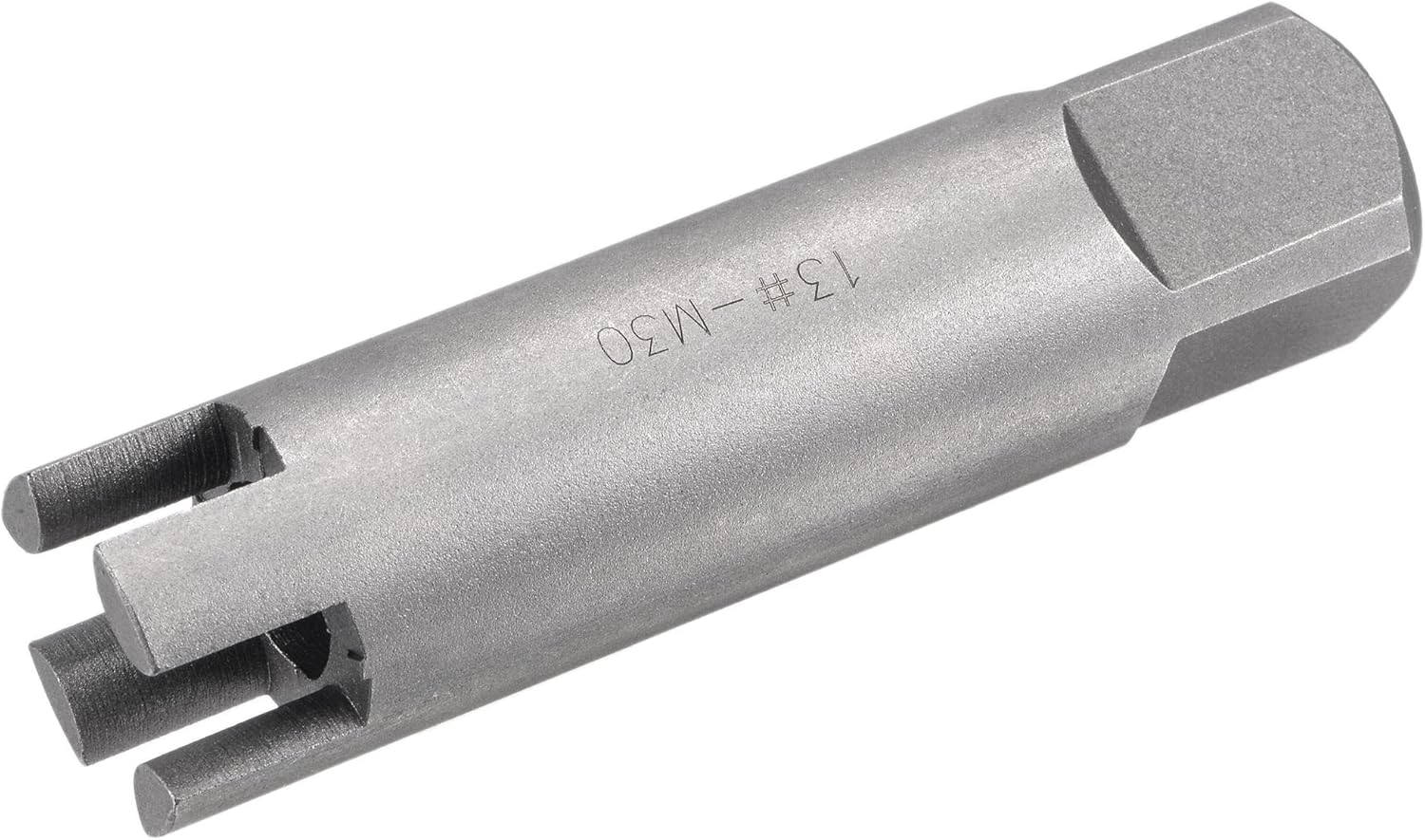 uxcell Tap Extractors M30 / 1-1/4" (Metric/Inch), 4 Flutes Broken Stripped Screw Thread Tap Remover High Carbon Steel Tool