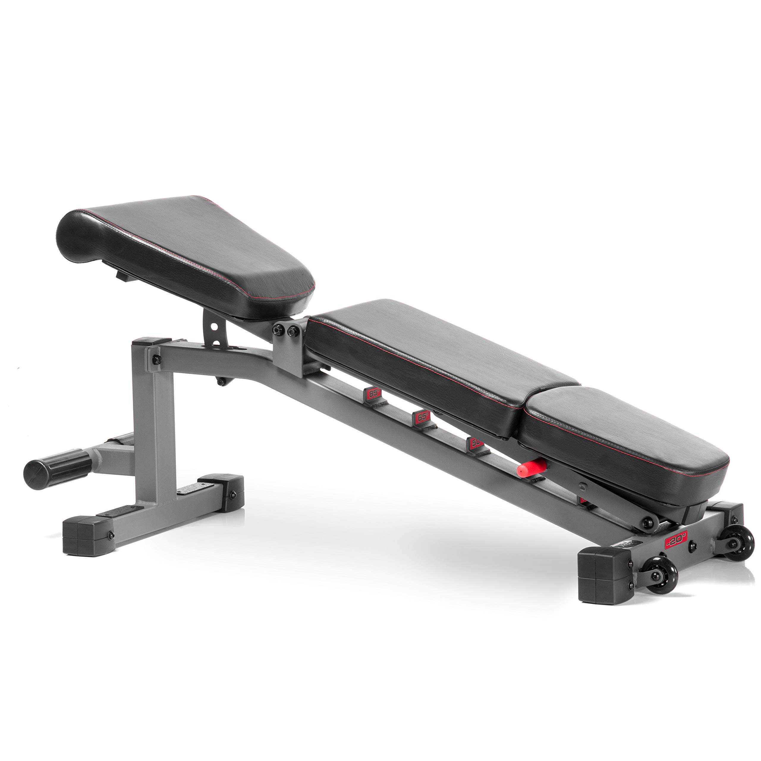 Adjustable Weight Bench, High Performance Adjustable Bench, 1500 lb Weight Capacity, Strength Training Adjustable Benches for Commercial or Home Use