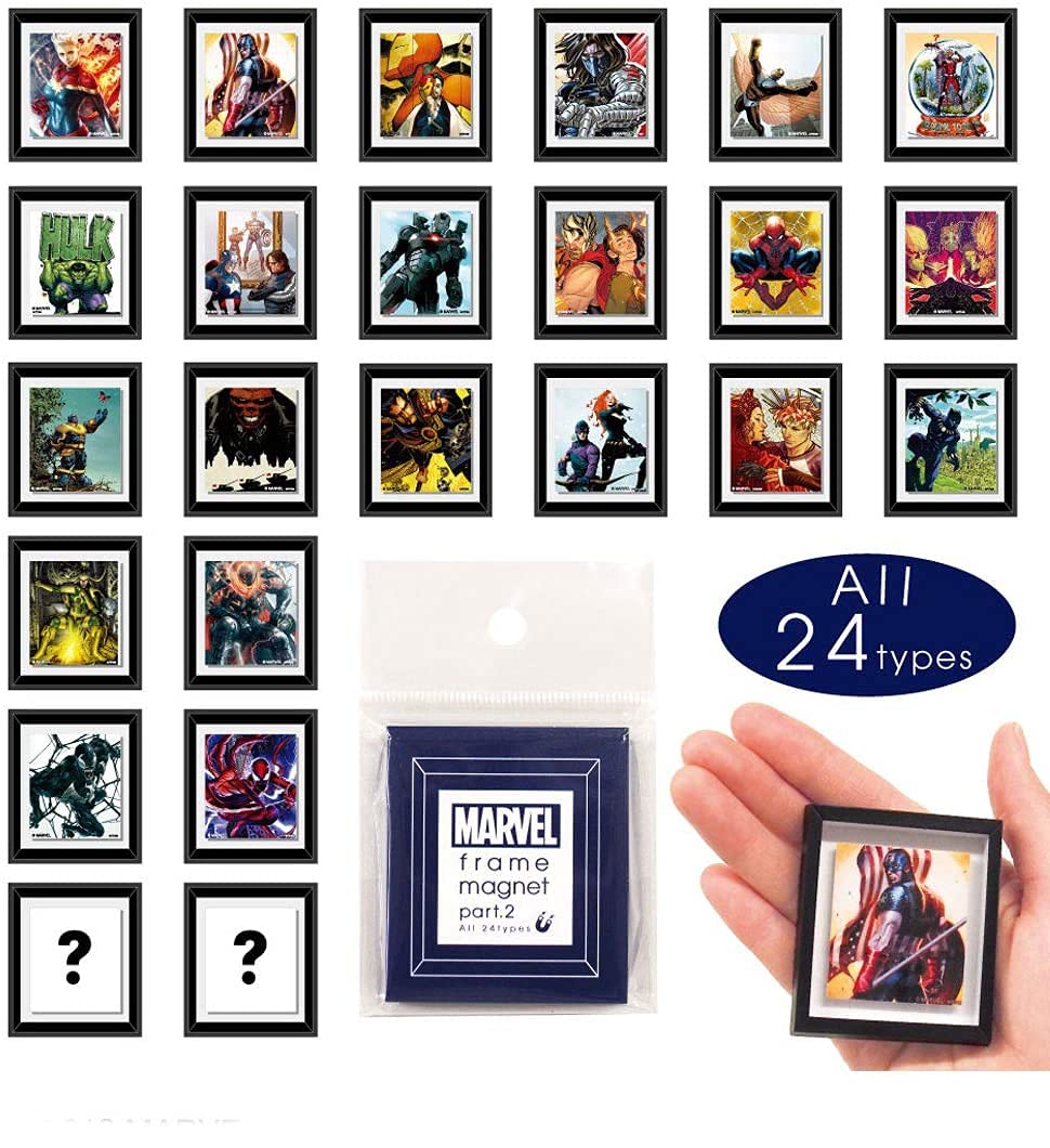 Amazon Co Jp Marvel Collection フレームマグネット2 ブラインドパッケージ 1個 アイアンマン アントマン キャプテン アメリカ ソー コレクターミュージアム カッコイイ ホビー