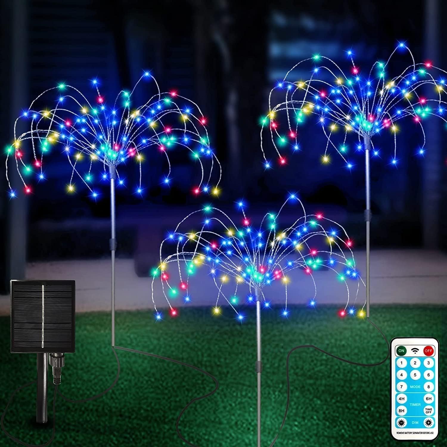 Solar-Gartenlichter – 6 Stück Mit 150 LEDs & 8 Modi Für Terrasse & Balkon