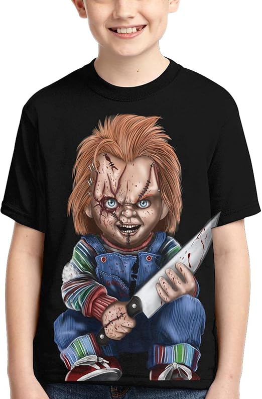 Amazon Co Jp 半袖tシャツ ジュニア 子供服 チャイルド プレイ チャッキー 男の子 ティーシャツ キッズ服 トレーニングウェア 幼児服 青少年 スウェット 吸汗速乾 クルーネック 夏用 インナー 肌着 おしゃれ カットソー プリント ボーイズ かわいい ホーム キッチン