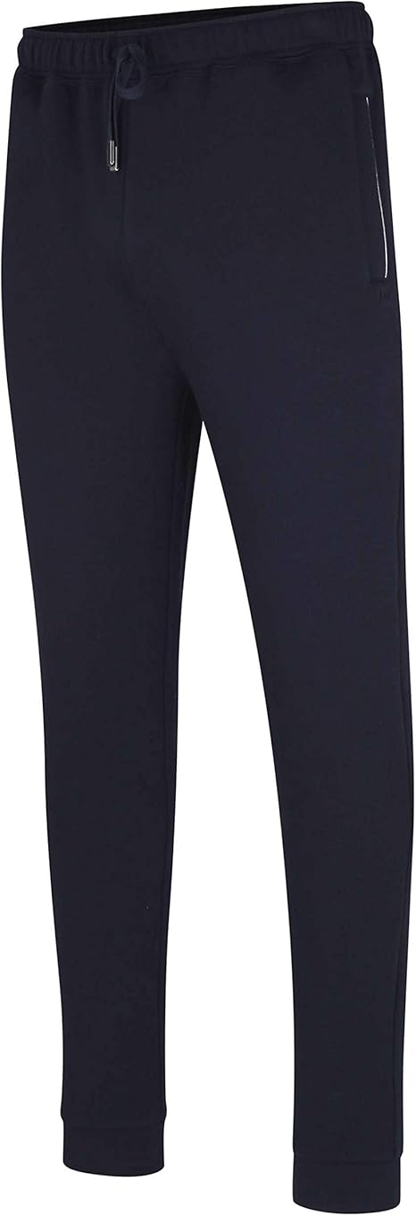 Götzburg Herren Lange-Hose Blau Melange - Bequeme Freizeithose Im 1er Pack