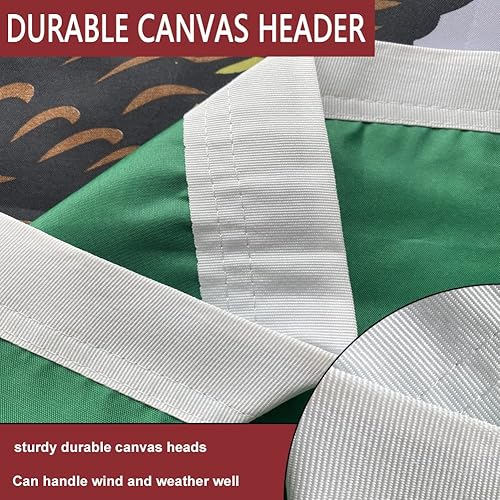 Miniatura 7 de Bandera de México MX de 4 x 6 para exteriores, doble cara, cabecera de lona de poliéster de colores vivos y 4 filas cosidas, banderas nacionales