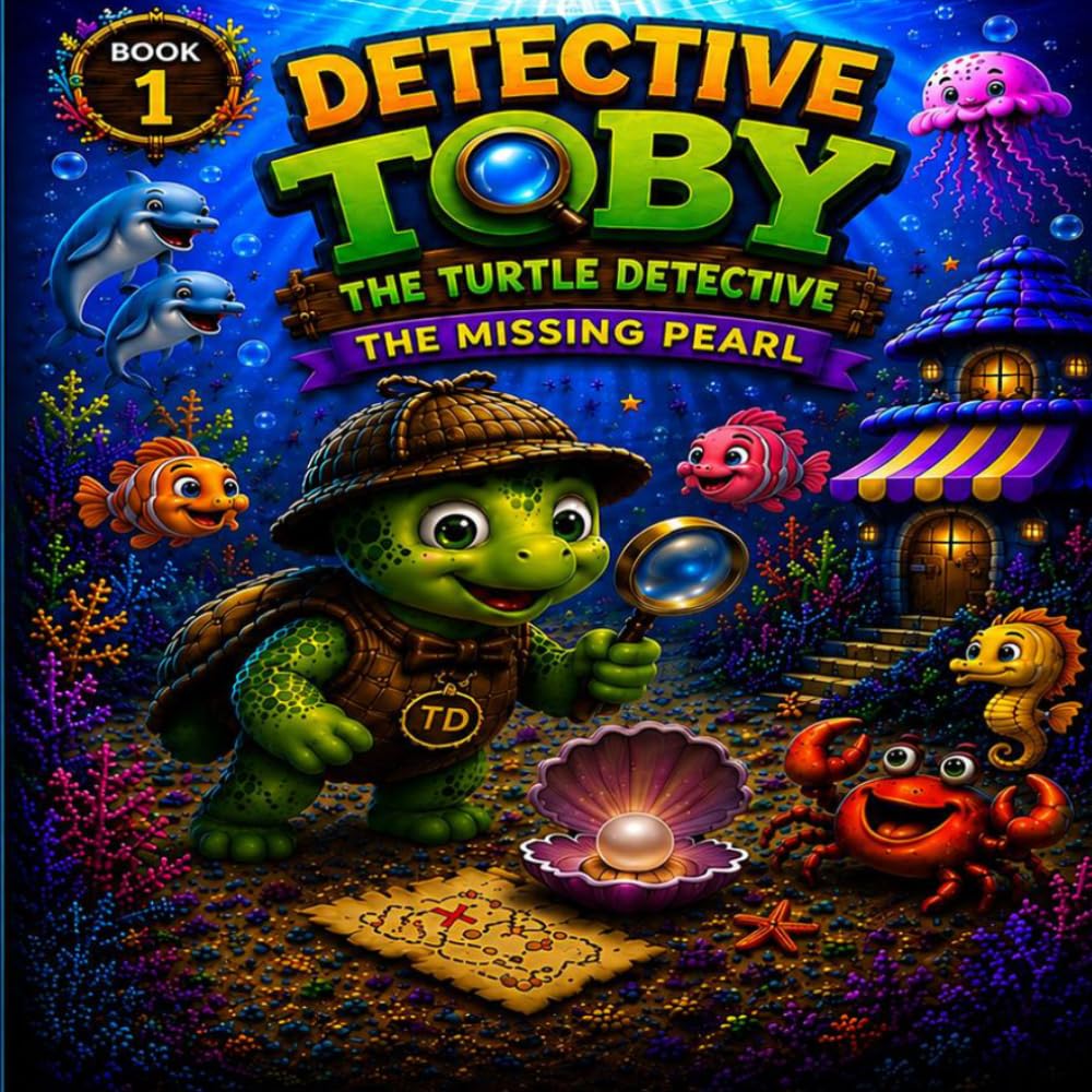 DETECTIVE TOBY THE TURTLE DETECTIVE: The Missing Pearl