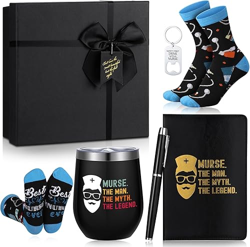 Miniatura 17 de 6 piezas de regalos para fotógrafos para amantes de cámaras para hombres y mujeres, 355 ml de acero inoxidable, llavero, calcetines, bolígrafo,