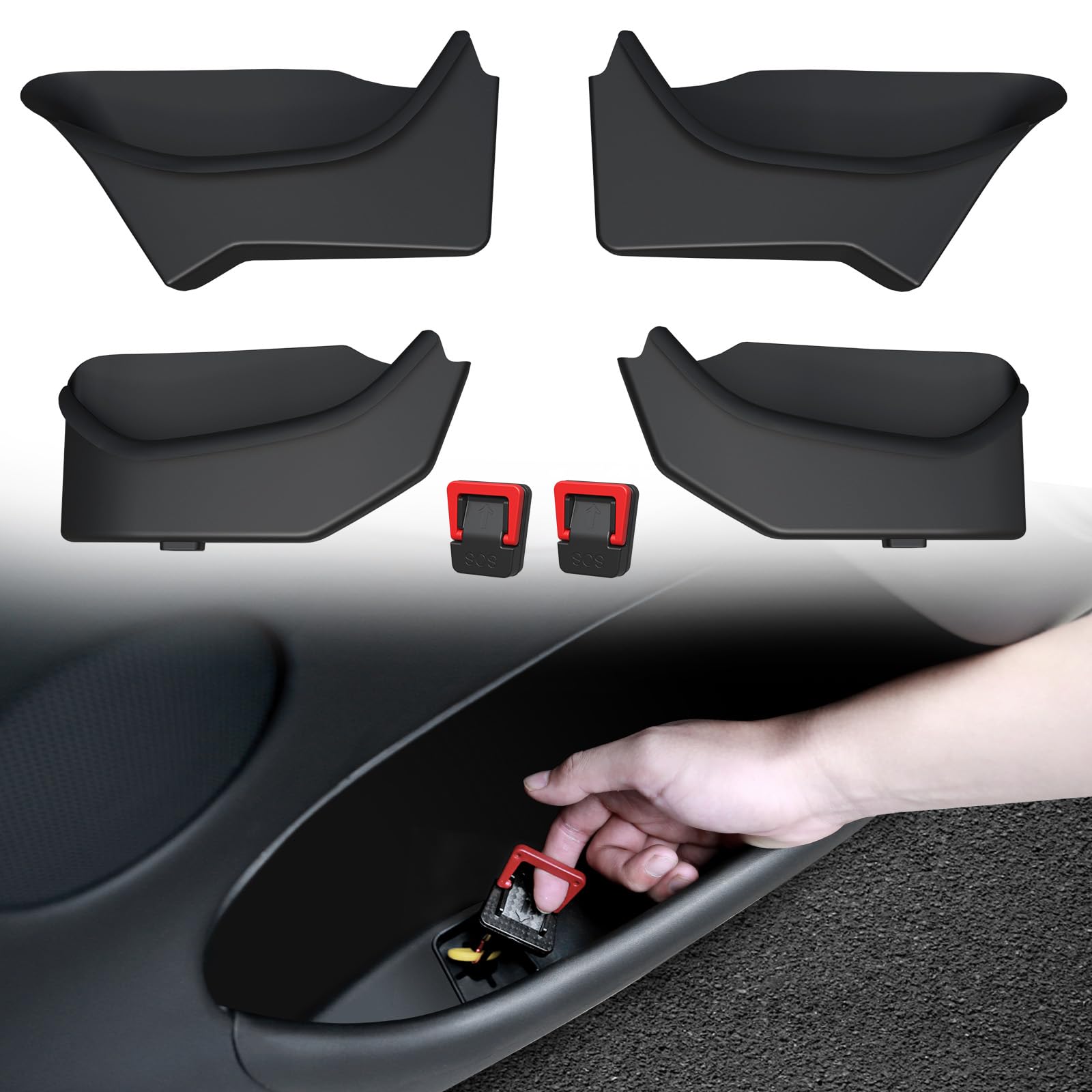 Door Side Storage for 2025 2026 Tesla Model Y Juniper Accessories For ModelY Juniper Premium/Performance | 2025-2026