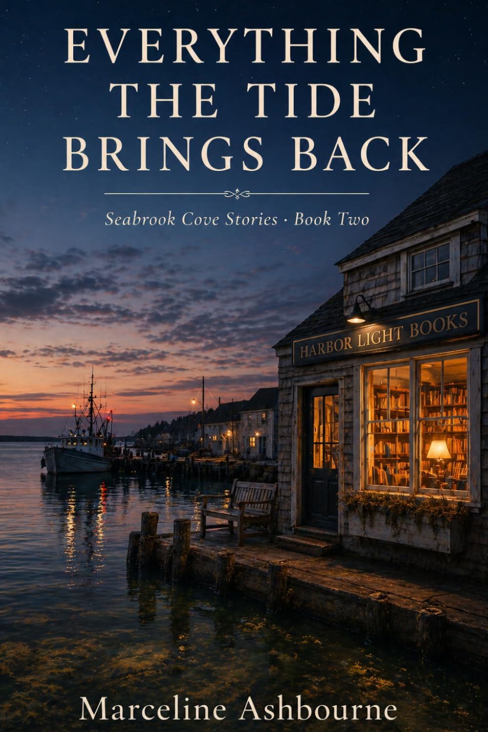 Everything the Tide Brings Back: A Small-Town Second Chance Romance (Seabrook Cove Stories)