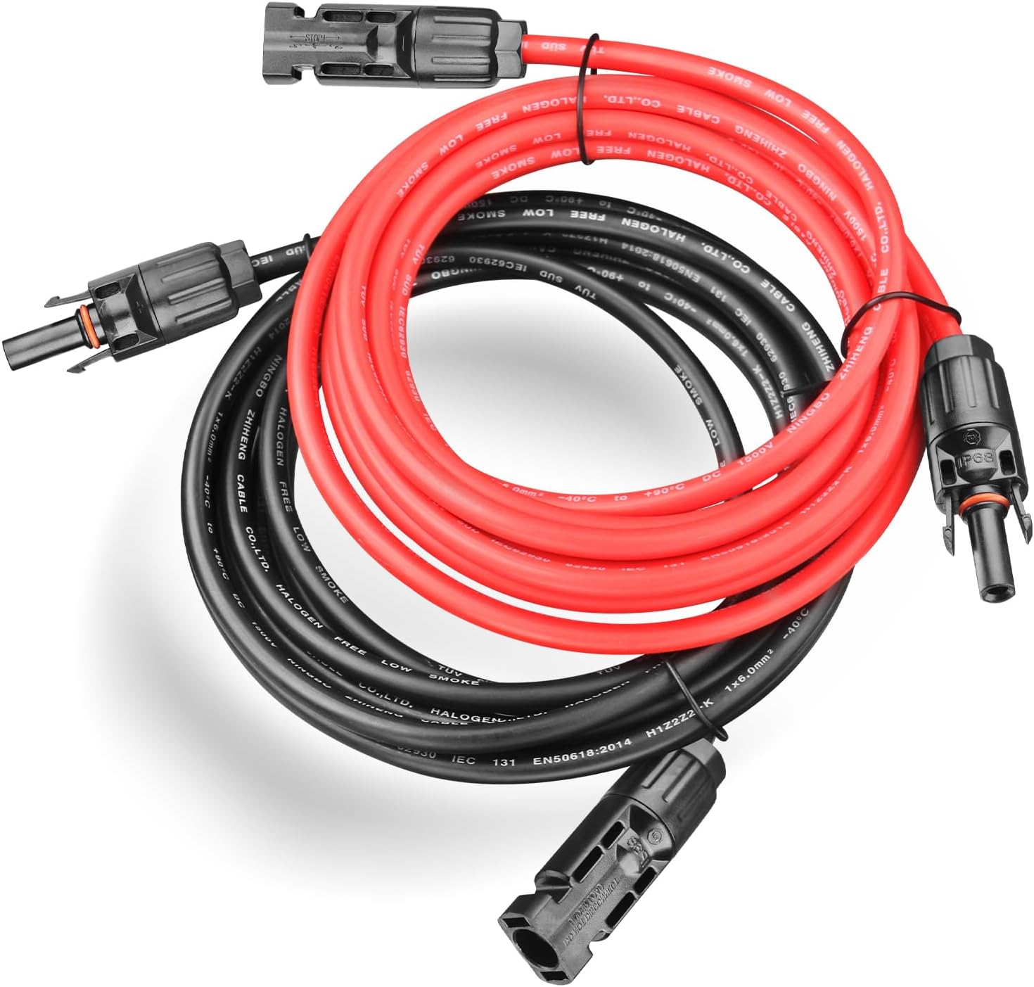 10AWG Solar Extension Cable - 10FT with Male & Female Connector, IP67 Waterproof for Solar Panel, RV, Boat, Outdoors - Amazon product rated Grade D