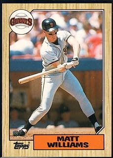 1987 Topps Traded #129T Matt Williams NM-MT RC Rookie San Francisco Giants Baseball