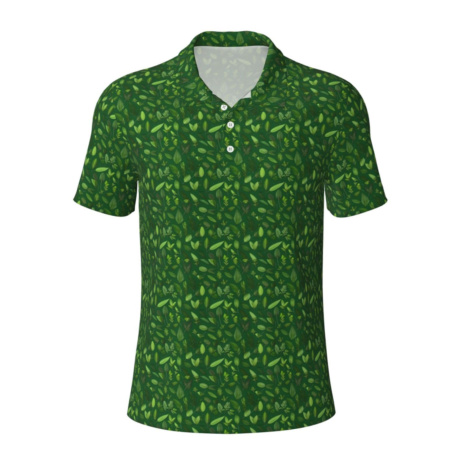 Chemise homme respirante imprimé feuilles | Chic décontracté - 8