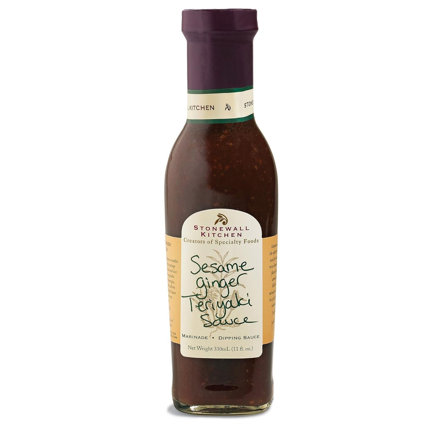 Sesame Ginger Teriyaki Sauce von Stonewall Kitchen (330 ml) würzige