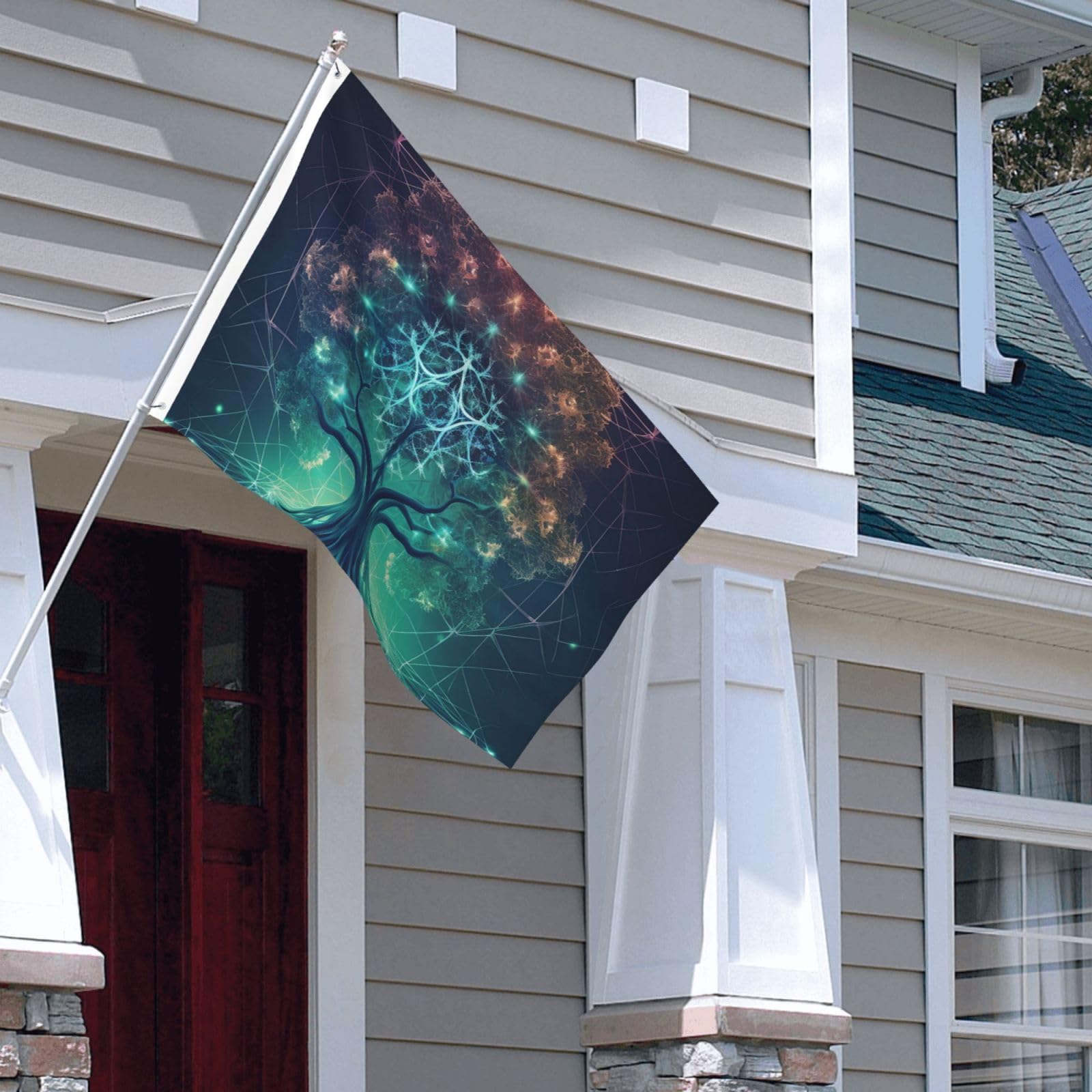 Drapeau pour extérieur 1,2 x 1,8 m résistant aux intempéries - 8