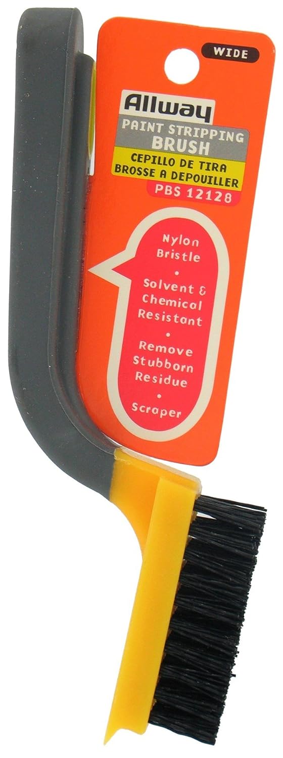 Allway Tools PBS Soft Grip Wide Nylon Stripper Brush