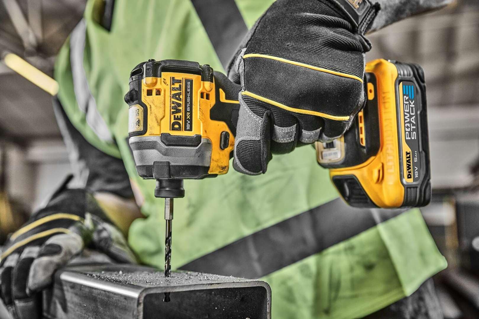 DeWalt DCK2050H2T- DCD805 + DCF850, 2 x 5,0 Ah Powerstack, cargador y TSTAK