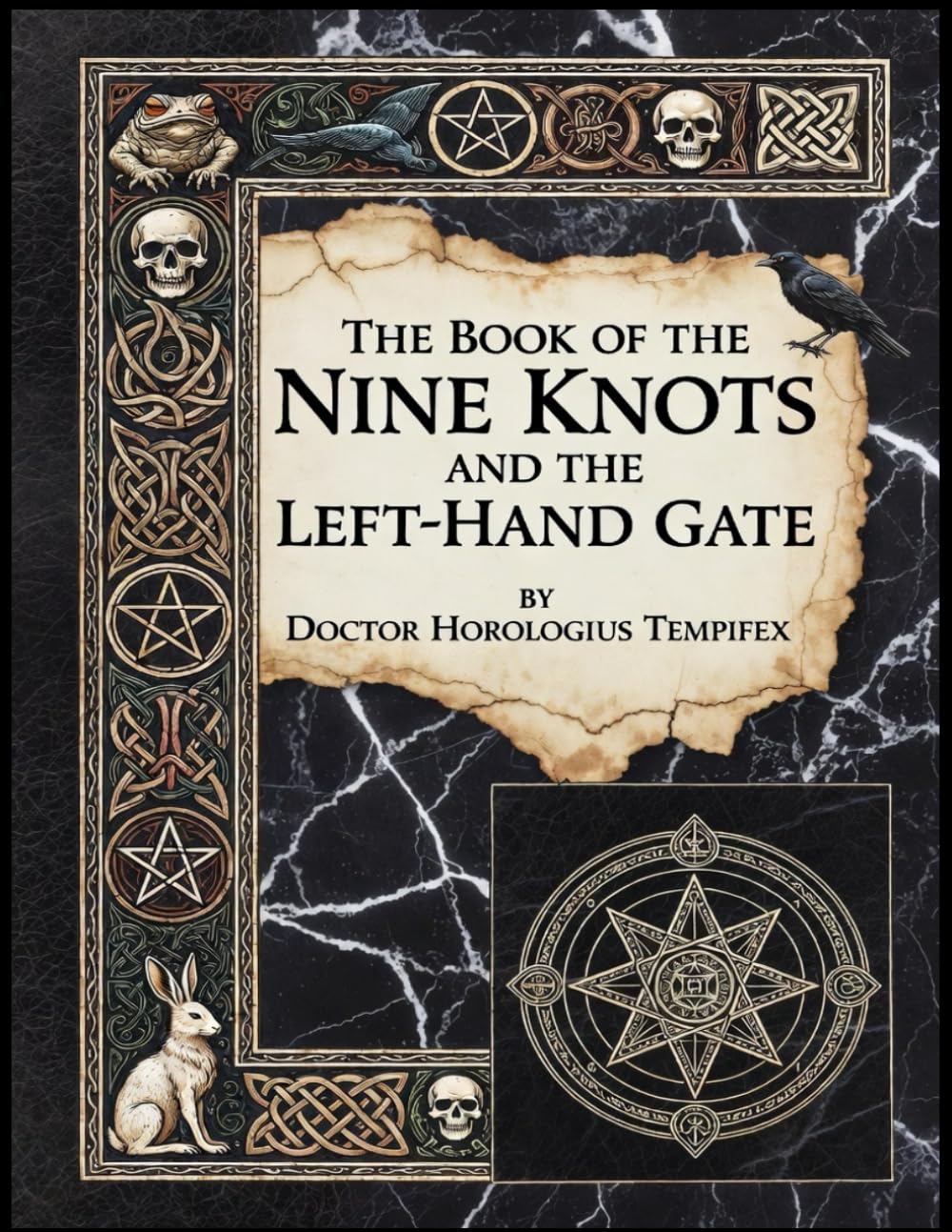 The Book of the Nine Knots and the Left-Hand Gate: Being the Second and Blacker Grimoire of the Old Craft, Written by the Hand that Refused to Burn in ... Wheel Turned Backward (The Old Crooked Path)