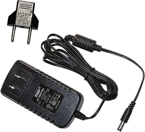 HQRP Netzadapter Netzteil fA r Yamaha PSR-E433  PSR-E333  PSR-E233 Portable Keyboard Erzatzteil