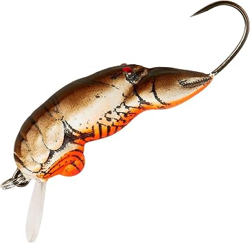 Rebel Lures Micro Critters Ultralight Crankbait Fishing Lure with Barbless Hook