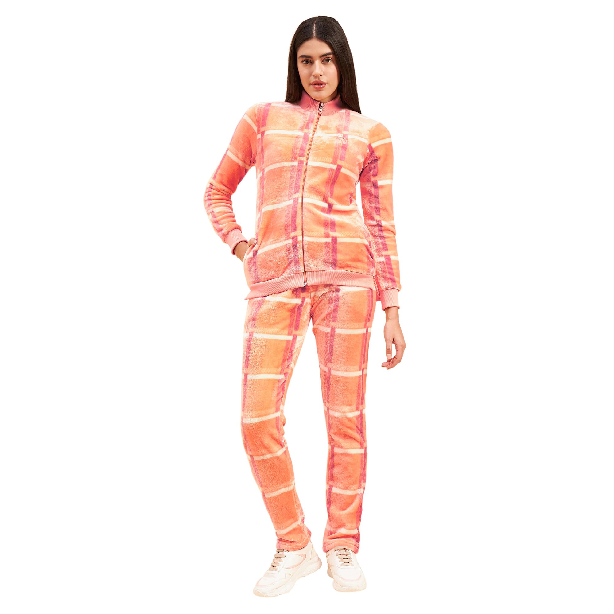 sweet dreams Women Checks Track Suit-picture-33