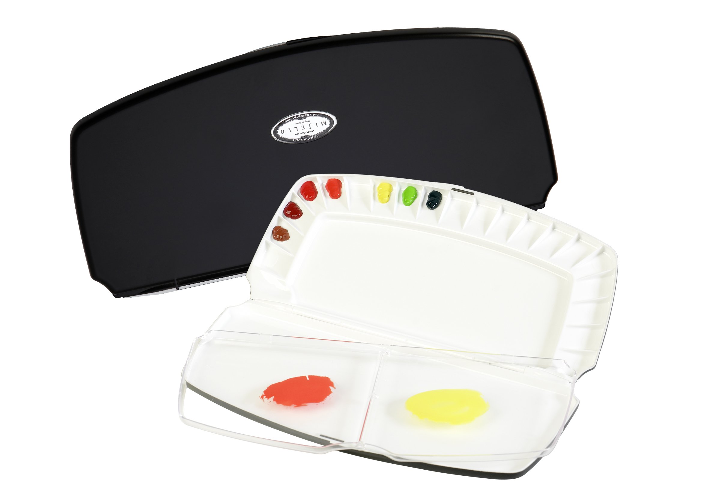 Mijello Black Mijello: Foldable Plastic Pallet 20