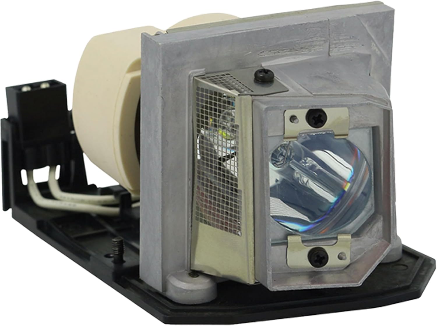 Jaspertronics™ Original Lamp & Housing for The Optoma HD20-(Serial-Q8EG...) Projector with Original Specifications, Full Lifespan Bulb – 1 Year Warranty