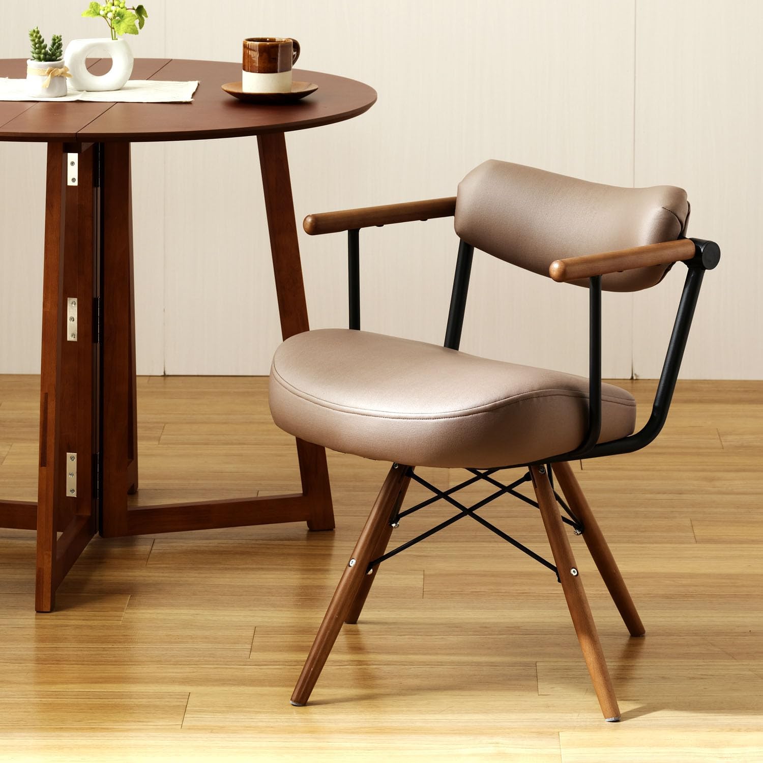 回転式座椅子肘掛けハイバック座いすリクライニング1人掛けソファー