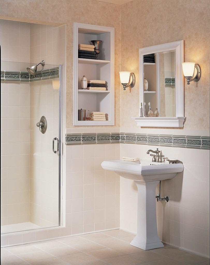 Progress Lighting P3041-09 4-Light Victorian Bath Bracket, Brushed Nickel