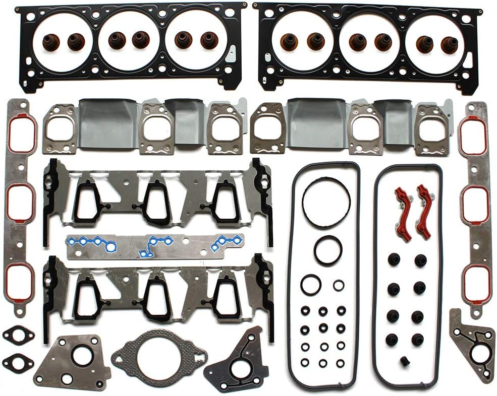 ECCPP Cylinder Head Gasket Set Fits for Buick Lucerne 3.9L,for Chevrolet Impala 3.5L,for Pontiac G6 3.5L HS26324PT,HS54648