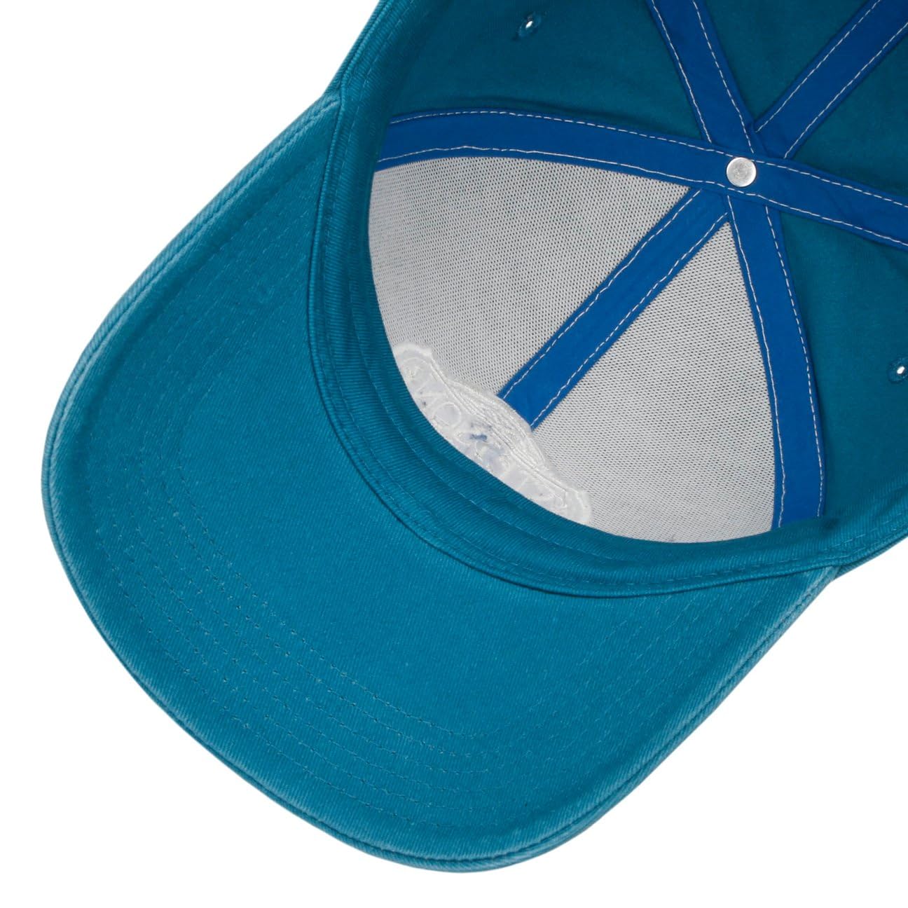 Stetson Classic Logo Casquette de Baseball Unicolore Logo Avant Boucle Metallique Strapback Homme Toutes Saisons