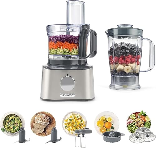 Robot multifonction KENWOOD MultiPro Compact FDM301SS - Inox - 1