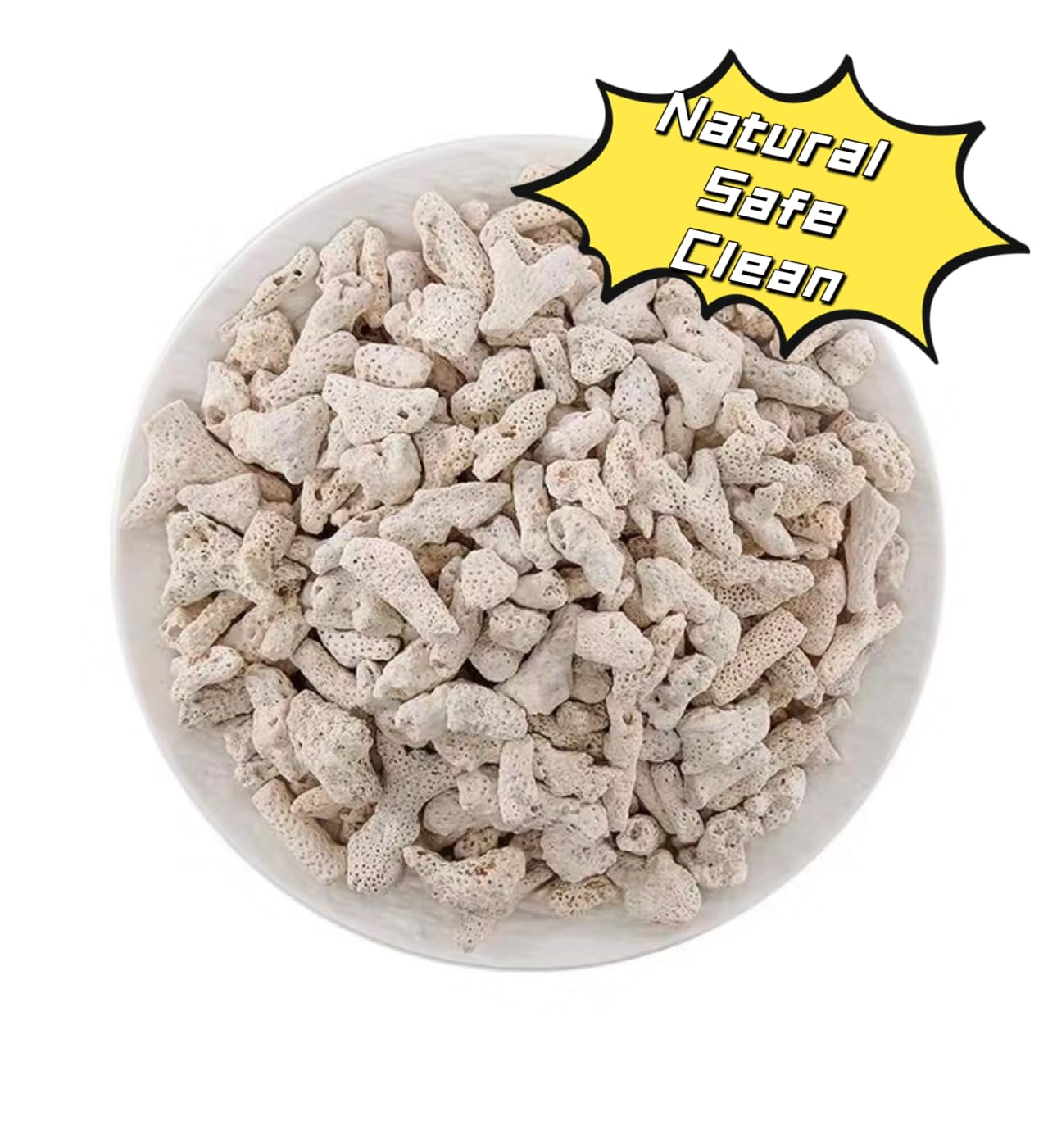Filtro de coral triturado para acuario, tanque de peces de coral triturado para acuario de agua dulce, filtro biológico para acuarios, bolsa de medios, filtro reutilizable para acuario