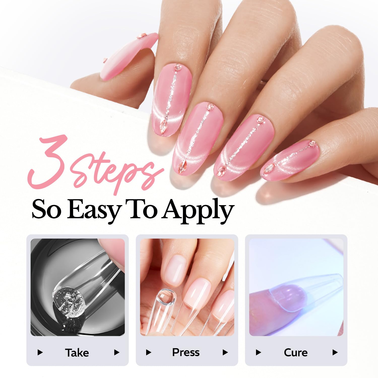AZUREBEAUTY Mocny klej do paznokci, 30 g Nail Glue