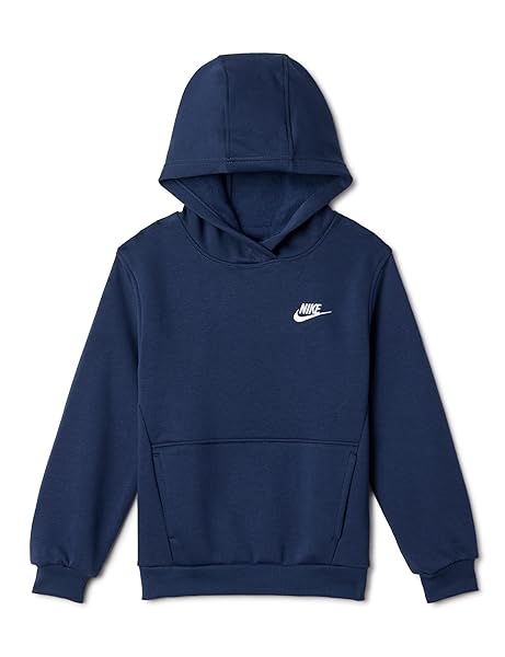 Nike Big Kids' Sportswear Club Fleece Pullover Hoodie