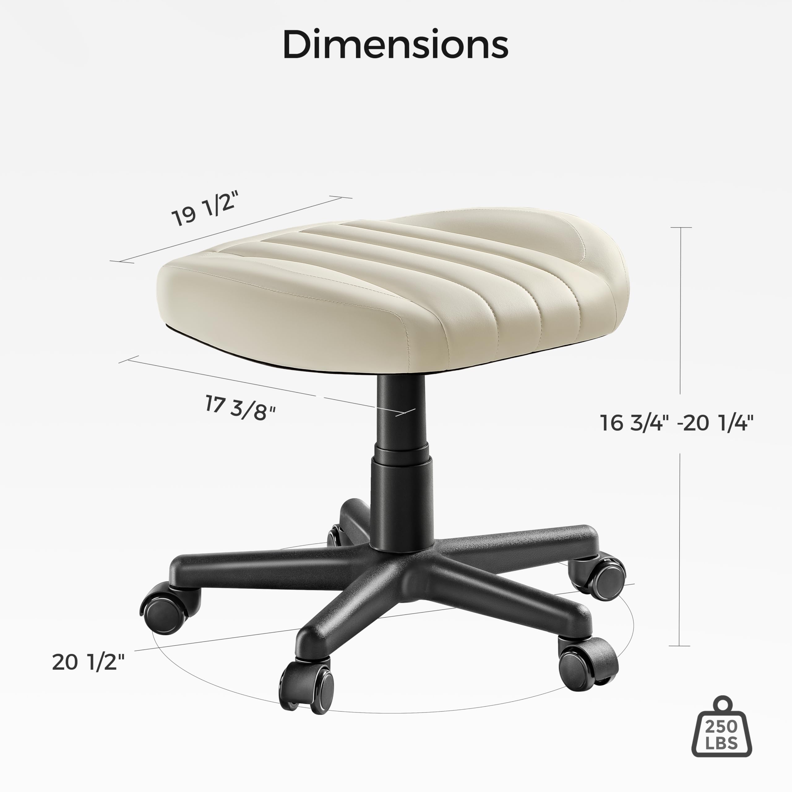 Amazon.com: EUREKA ERGONOMIC Multi-Use Foot Stool, Height