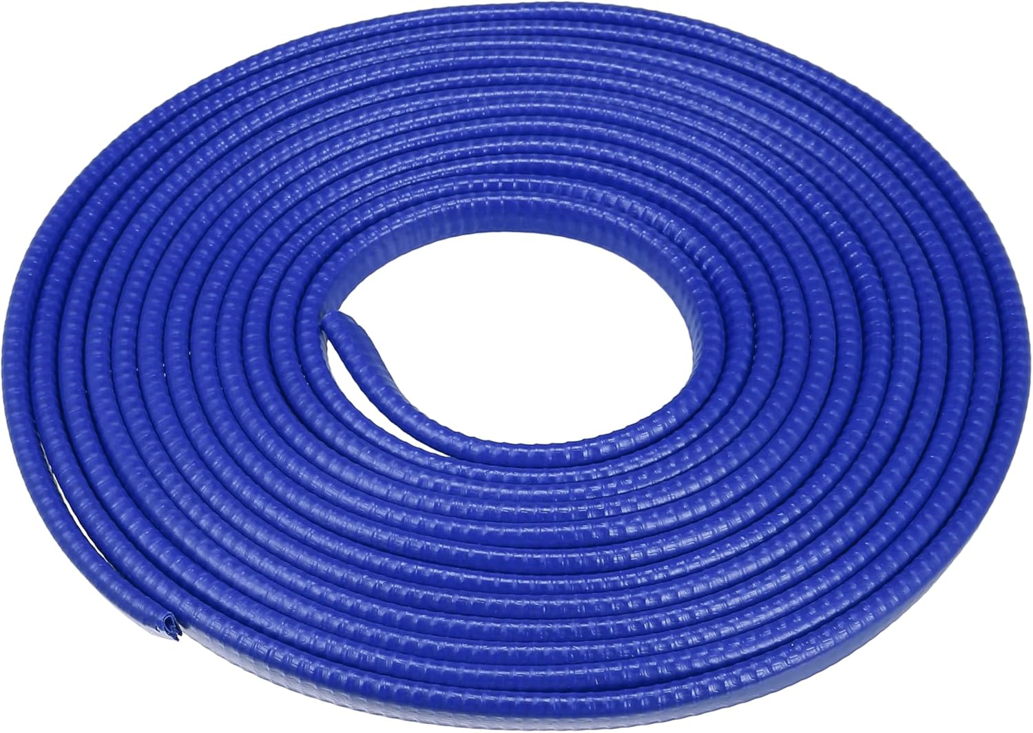 X AUTOHAUX 40ft U Shape Rubber Car Door Edge Guard Trim Multifunctional Seal Strip Protection for Car Truck ATV Boat No Glue Blue
