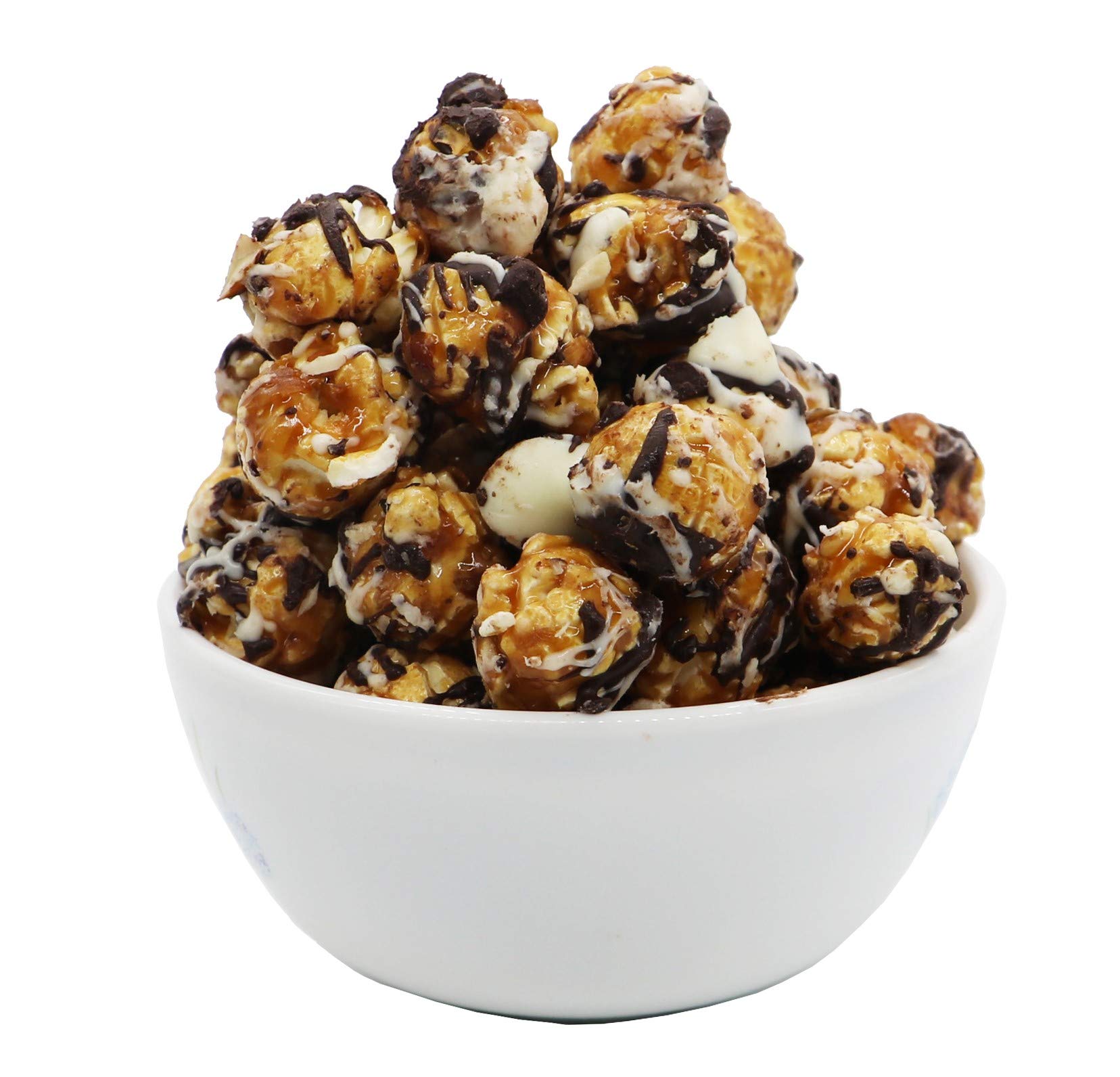 Popcorn Fusion-Nutty Double Chocolate Caramel Popcorn & Sizzling Herbs Peri Peri Popcorn-Pack of 3-260g 2