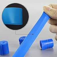 Vista 4 de Torniquete desechable Cardinal Health, 1 x 18 pulgadas, sin látex, azul, paquete de 10