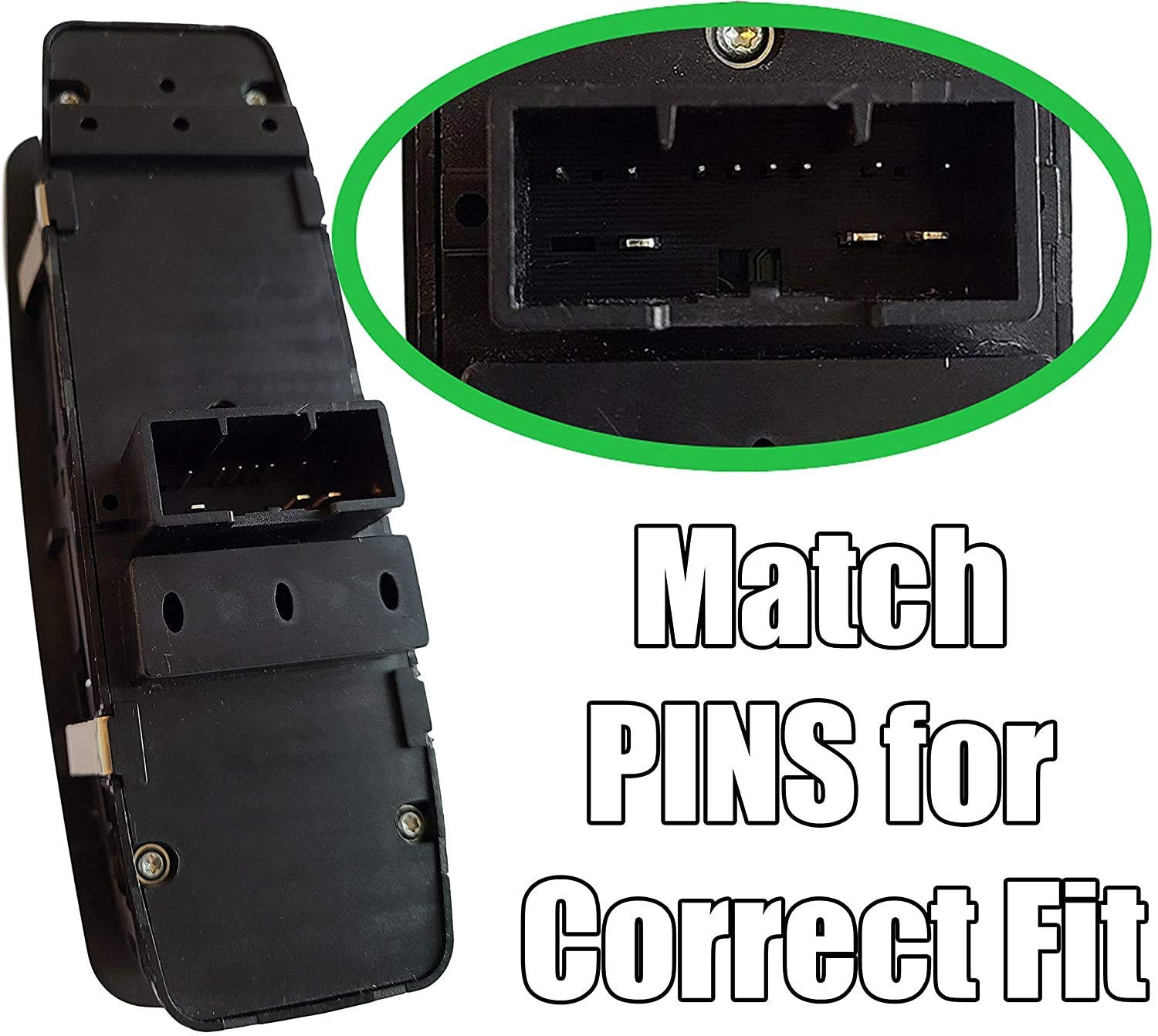 SWITCHDOCTOR Window Master Switch for 2016-2021 Jeep Cherokee