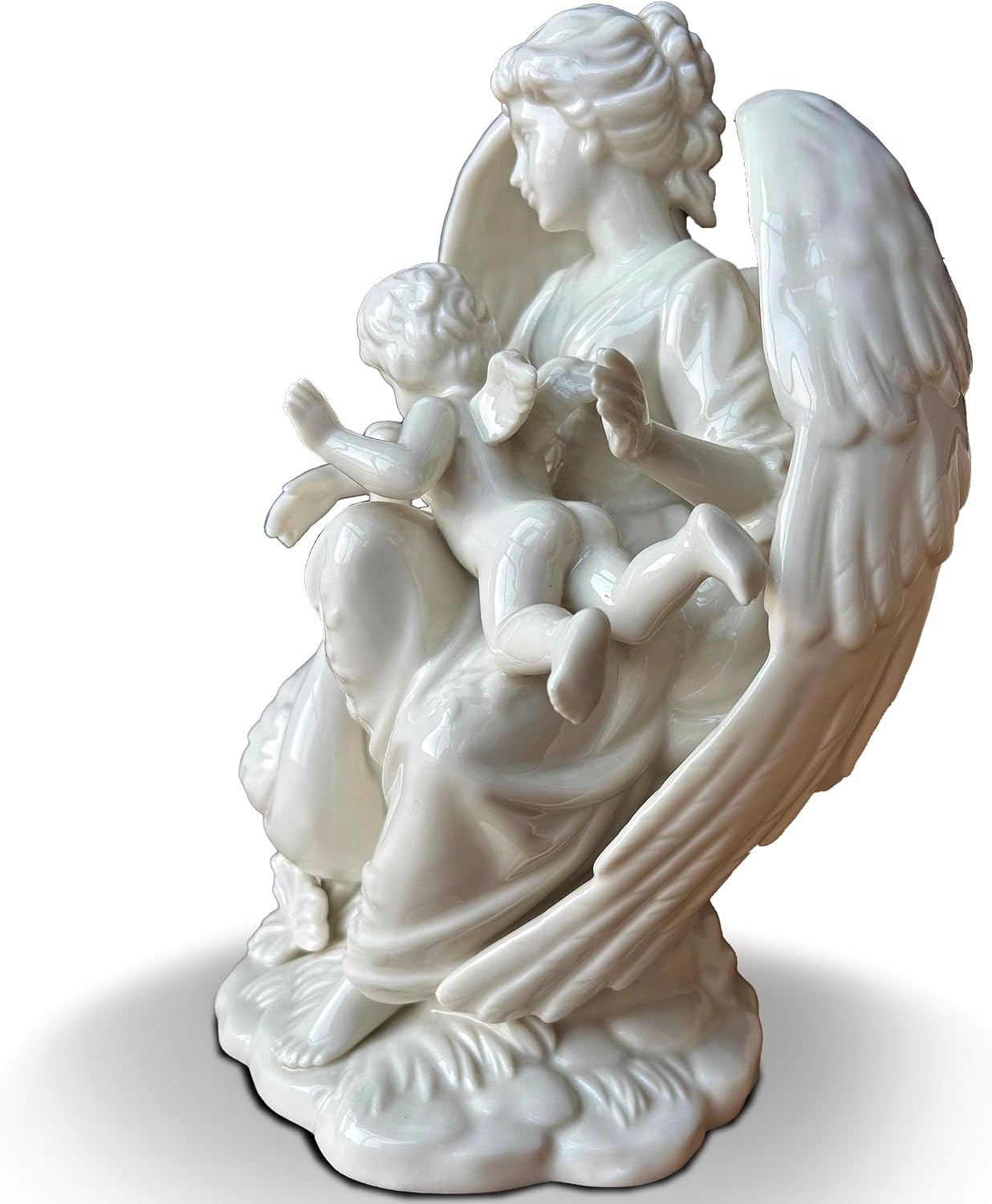 MTME Porcelain Figurines, Angel, Nativity Scene, Memorabilia, Sculpture Home Decor