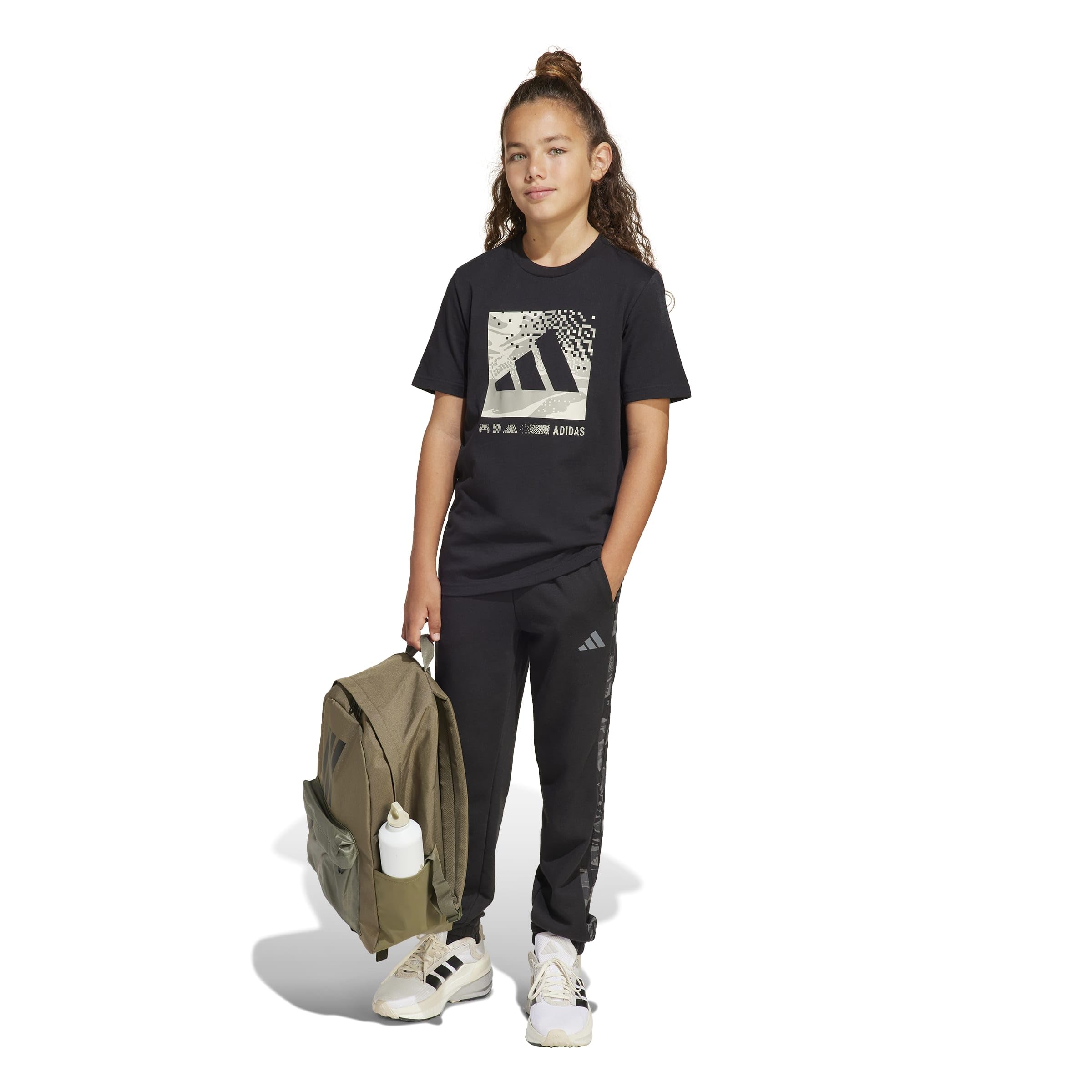 Adidas Adidas Big Logo Camo Graphic Tshirt Camiseta Unisex niños