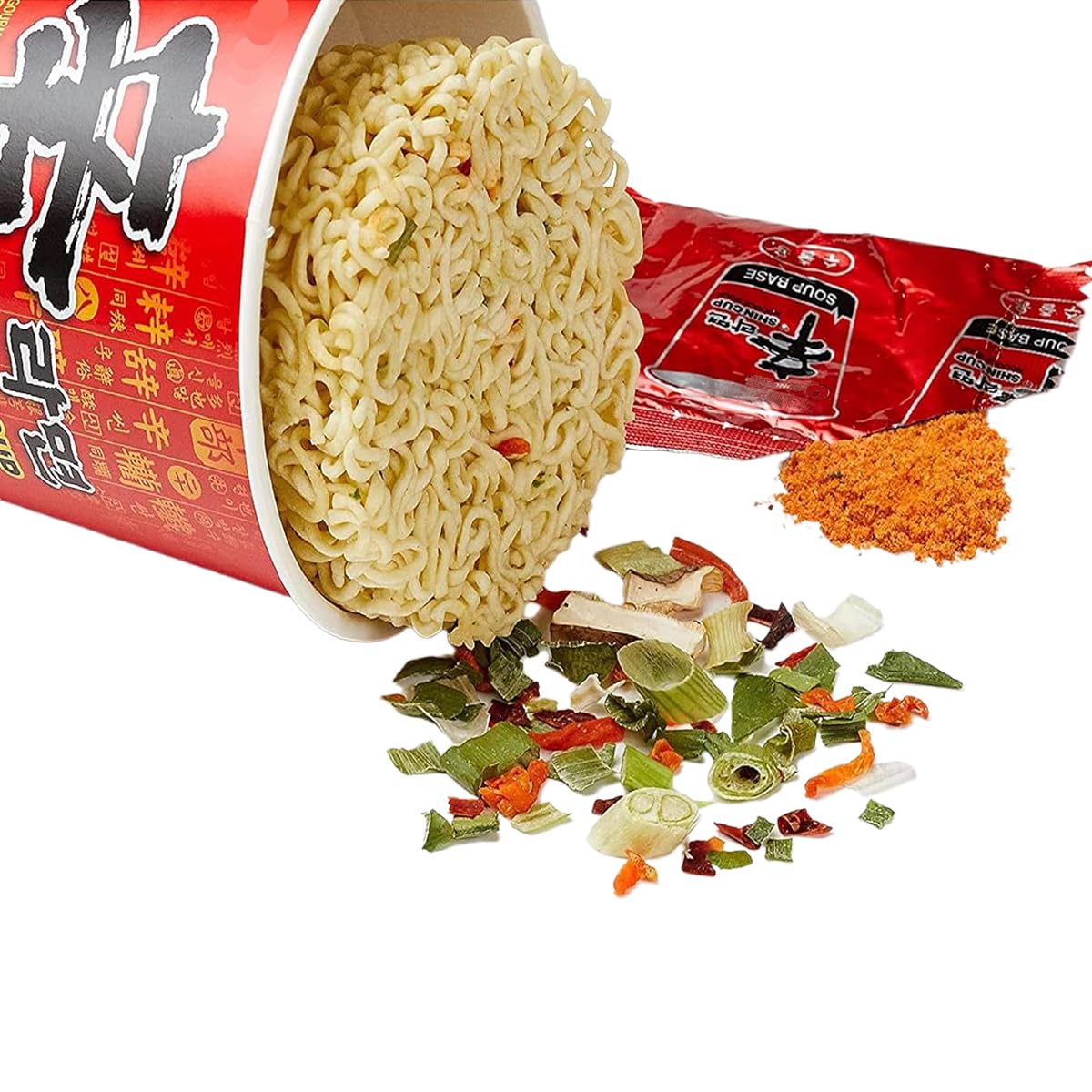 YIJIA | Pack 12 X 68g Ramen Coreano Cup Noodles | Shin Ramyun | Nong shim - 2