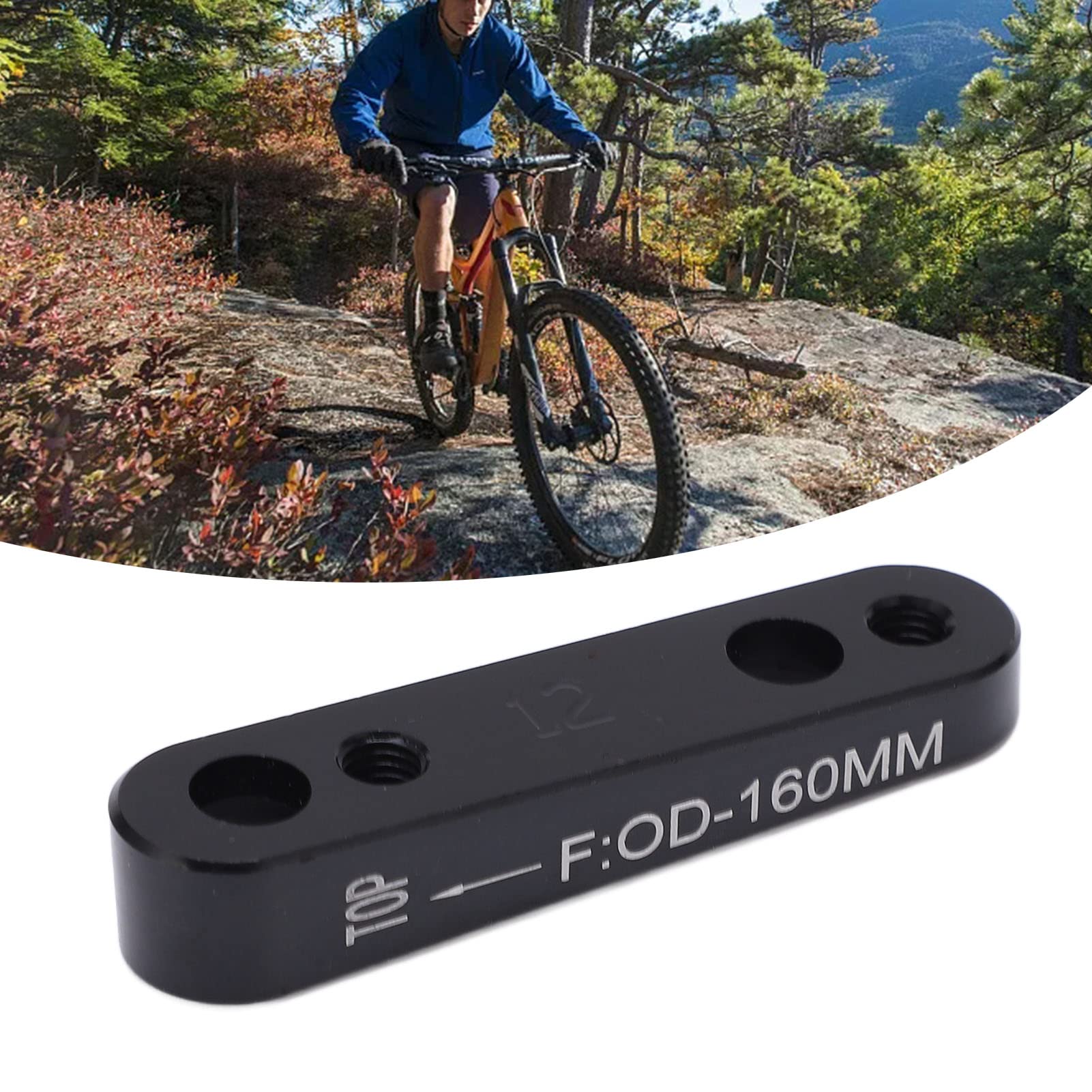 Adapter do Montażu na Hamulcu Tarczowym do Roweru Górskiego Ultralekki Płaski Zacisk Hamulca Tarczowego Adapter do Montażu na Rowerze Szosowym Prezent