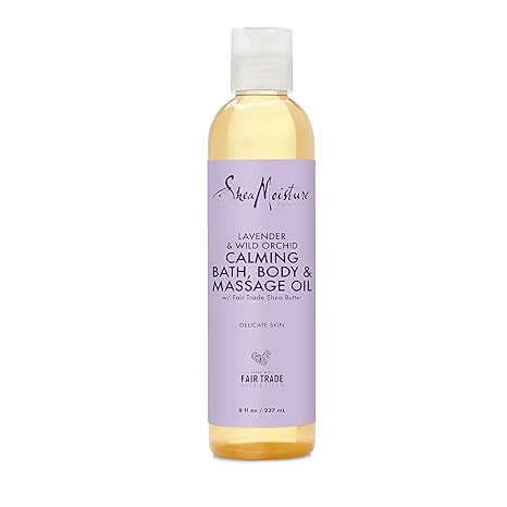 SheaMoisture Lavender & Orchid Massage Oil