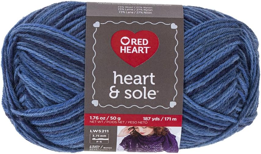 Red Heart & Sole Yarn, Denimy