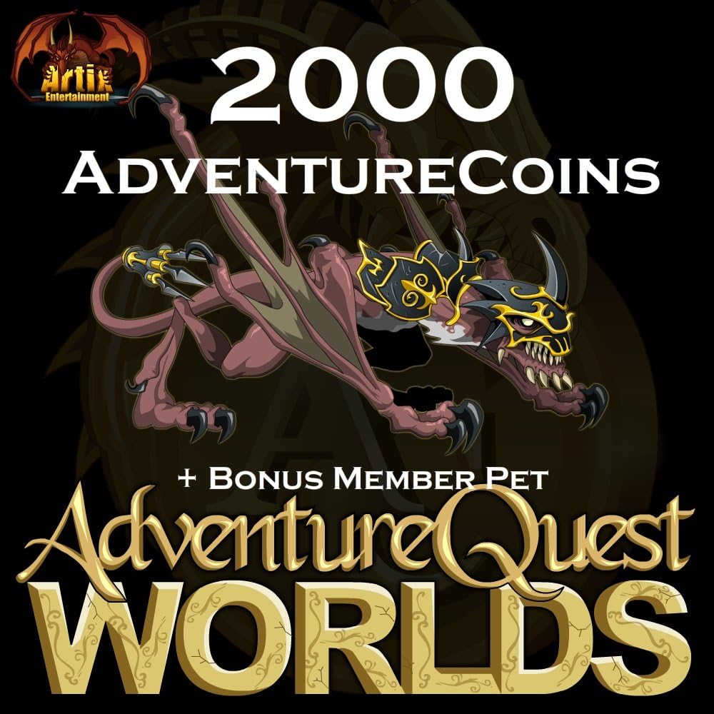 2,000 AdventureCoins Package: AdventureQuest Worlds [Instant Access]