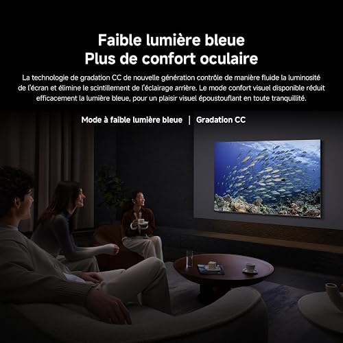 XIAOMI TV A Pro 65, 65 pollici (165 cm), 4K UHD QLED, Smart TV, Google TV, Triple Tuner DVB-C/S/S2/T/T2,HDR10+, Modalità Game Boost 120Hz, MEMC, Controllo Vocale, 2GB+8GB, Apple Airplay & Google Cast - 4