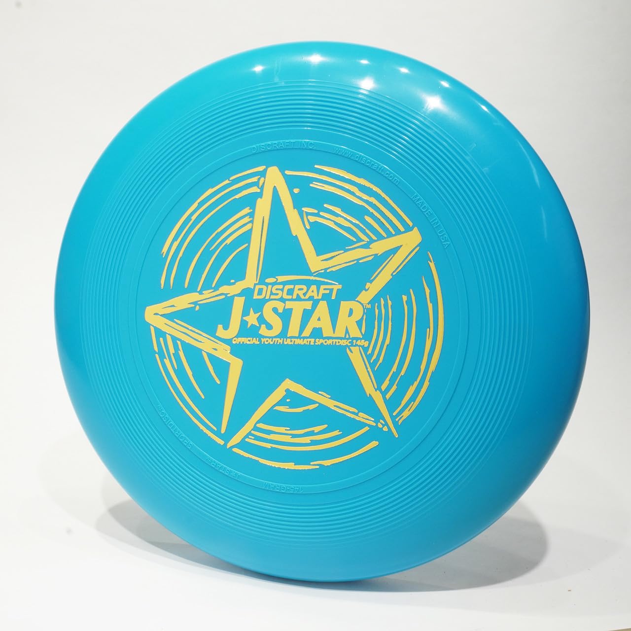 Discraft J-Star 145 Gram Sport Disc, for Youth Ultimate Frisbee Yellow