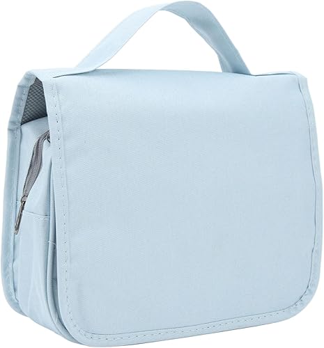 Miniatura 1 de ViaGasaFamido Neceser plegable, compartimento de TPU visible, gran capacidad, multifuncional, amplia aplicación, portátil, para viajes de negocios